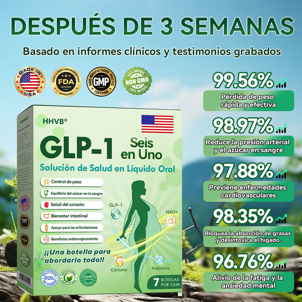 𝙃𝑯𝑽𝑩® 𝑮𝘓𝑷-1 𝑺𝒆𝒊𝒔 𝒆𝒏 𝑼𝒏𝒐 𝑺𝒐𝒍𝒖𝒄𝒊ó𝒏 𝙊𝙧𝒂𝒍 💖💖